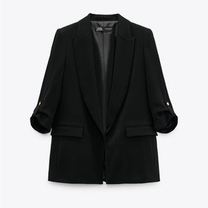 Zara Blazer with rolled up sleeves